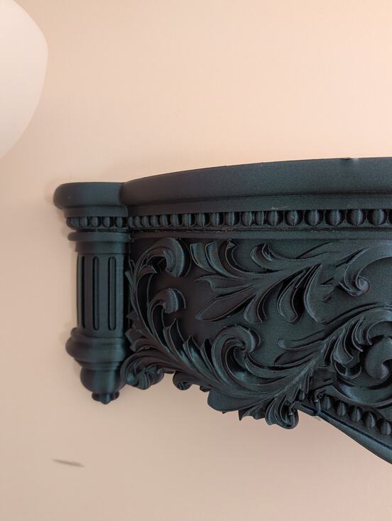 Floating Houseware Gilgarips 3d | Storage & Organization | Large Gothic Wall Shelf Ornate ...